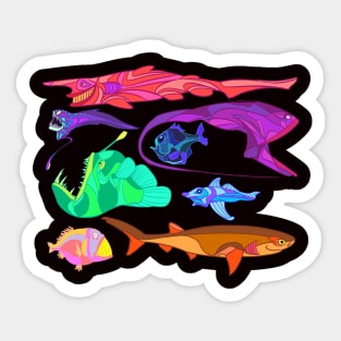 Weird Fishes Sticker
